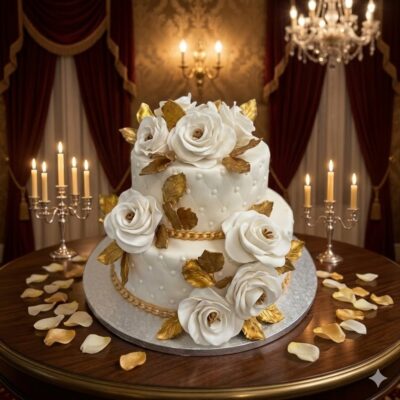 Tort cu frunze aurii