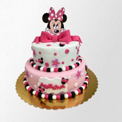 Tort botez Minnie Mouse