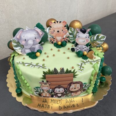 Tort cu animale din jungla