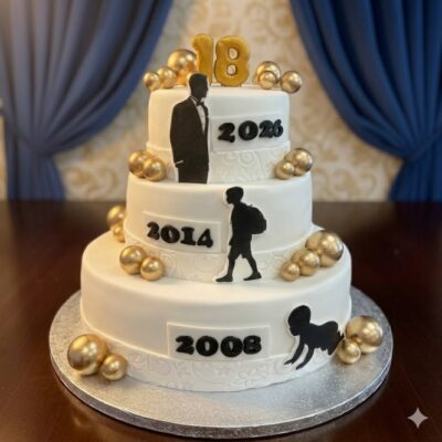 Tort aniversar trecerea anilor